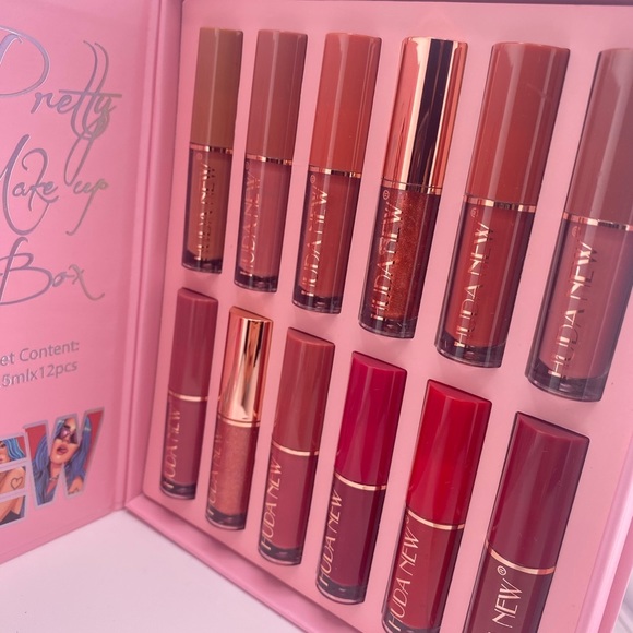 Karol G Bichota Huda New 12 Piece Mini Matte Liquid Lipstick set in Box - Picture 8 of 8